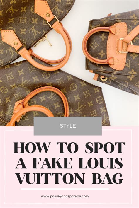 lv tasche fake kaufen|how to check for false louis vuitton.